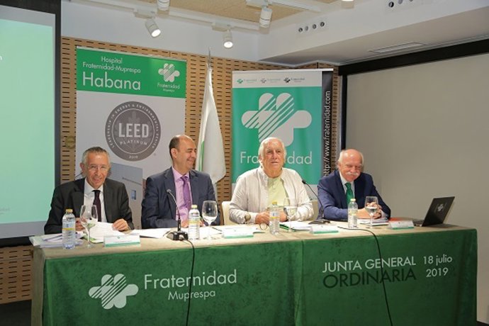 Acto de presentación de resultados de Fraternidad-Muprespa