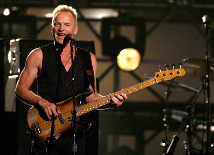 El cantante Sting