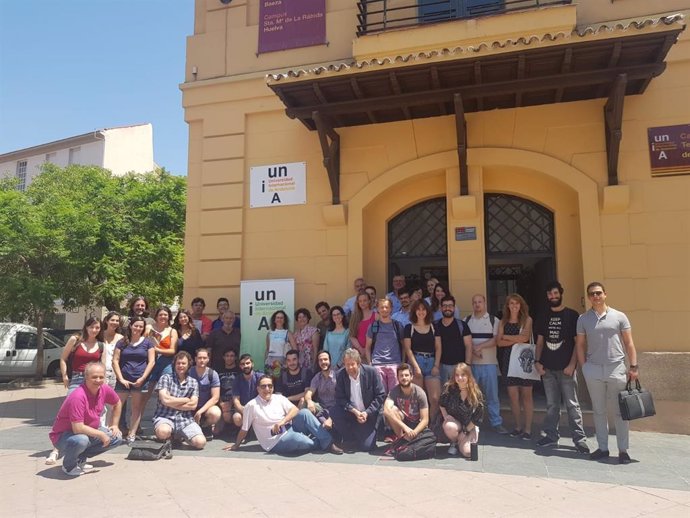 Asistentes a los cursos en la sede Tecnológica de Málaga de la UNIA