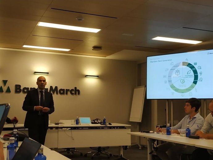 El director de gestión y asesoramiento en Banca March, Carlos Andrés.