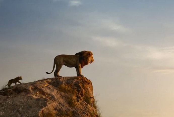 Fotograma de la película 'El Rey León'