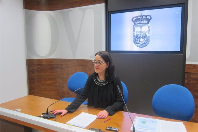    La concejala del PP de Oviedo Covadonga Díaz 