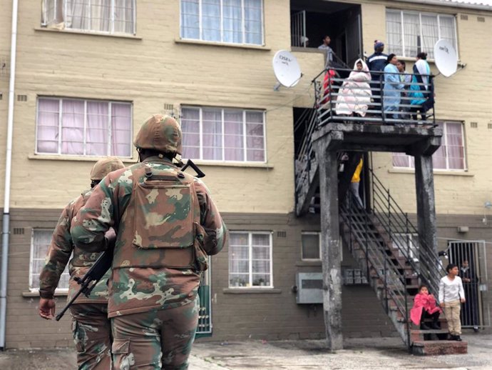 Despliegue militar en Ciudad del Cabo