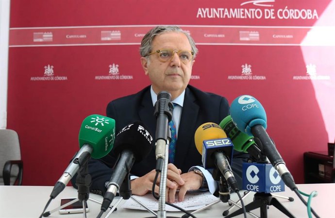 El teniente de alcalde de Hacienda y Urbanismo en el Ayuntamiento de Córdoba, Salvador Fuentes