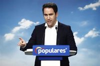 García Egea recalca que el PP "no puede abstenerse" en la investidura de Sánchez porque "es la alternativa al PSOE"