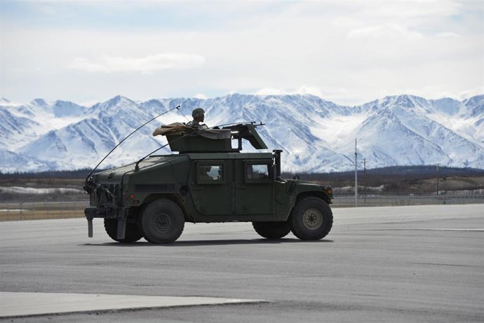 Policía Militar en Fort Greely, Alaska