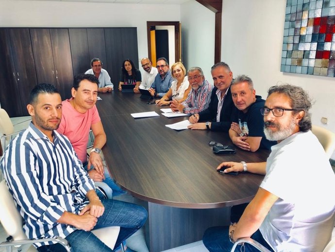 Firma del convenio del metal entre UGT y Femeco.