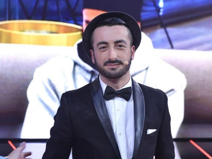 Aritz en el plató de 'Gran Hermano 16'