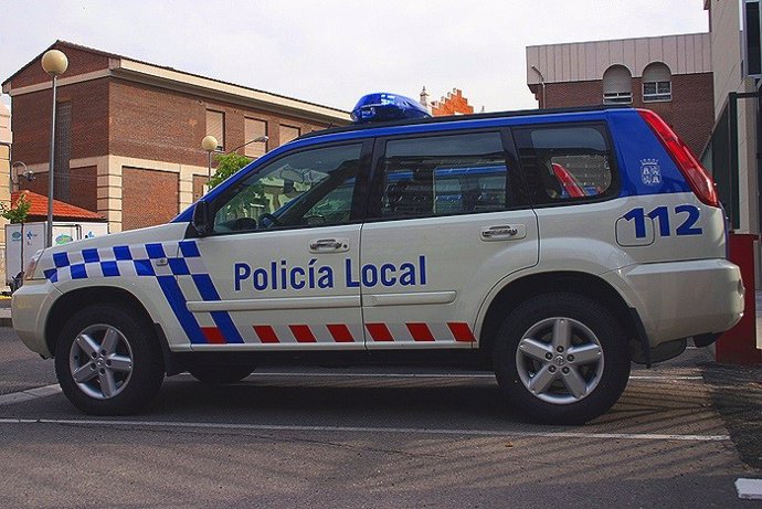 Un vehículo de la Policía Local.