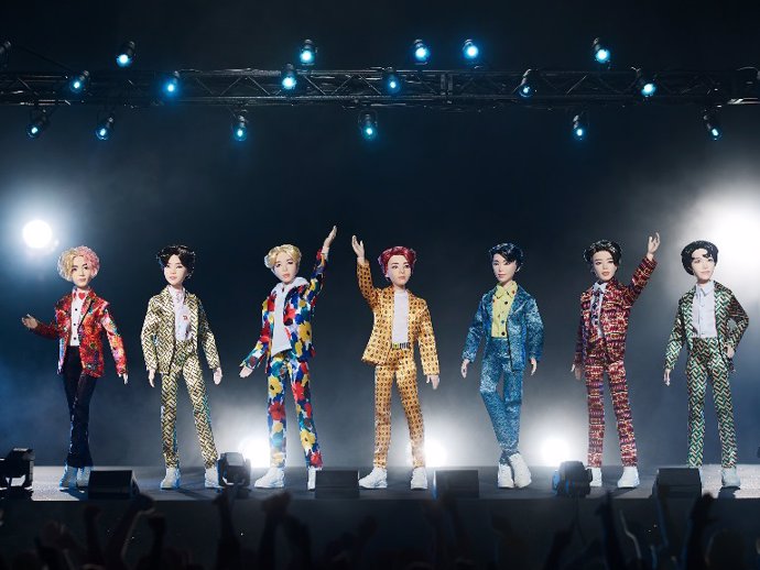 Mattel da la bienvenida a los muñecos de la exitosa banda surcoreana BTS
