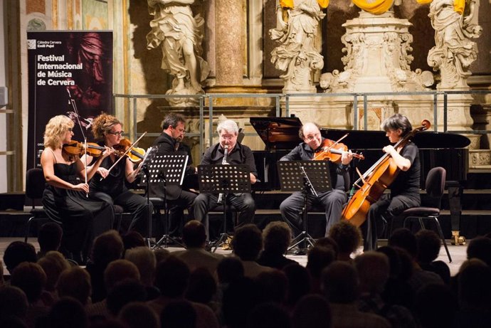 Concierto del Festival Internacional de Música de Cervera, dentro de la Cátedra Emili Pujol.