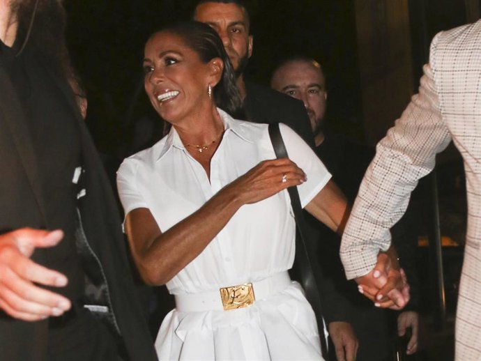 Isabel Pantoja llega a la fiesta final de 'Supervivientes 2019'