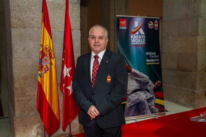 El presidente de la Real Federación Española de Kárate (RFEK), Antonio Moreno.