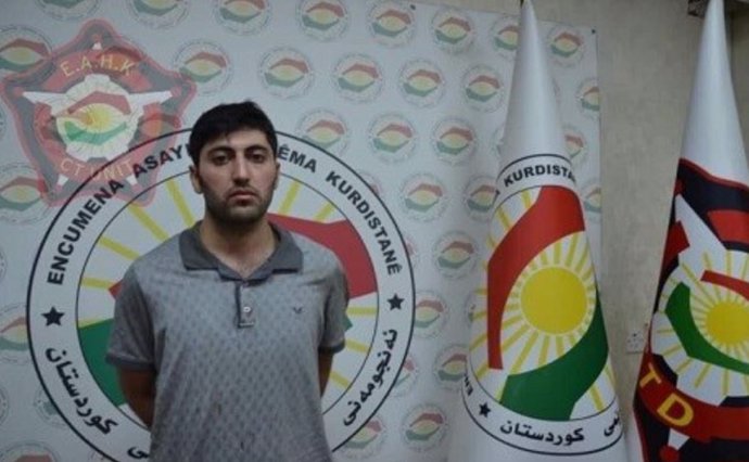 Mazlum Dag, presunto asesino de un diplomático turco en Erbil