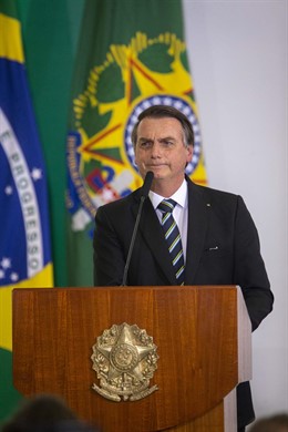 El presidente de Brasil, Jair Bolsonaro 