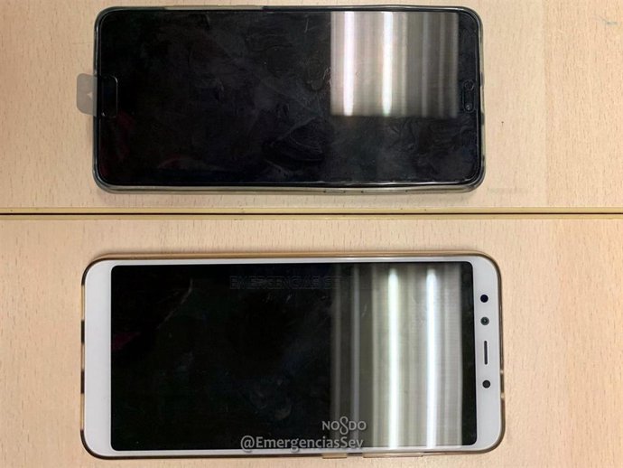 Los dos teléfonos sustraídos valorados en 700 euros