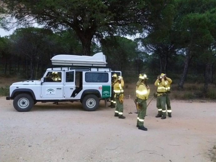 Incendios.- Controlado el incendio declarado en el paraje Cerro Jandas de Dalías (Almería)