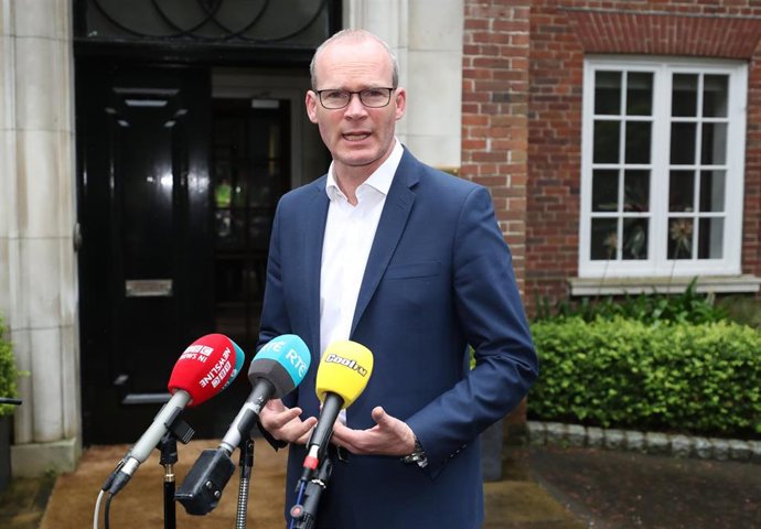 El ministro de Exteriores de Irlanda, Simon Coveney 