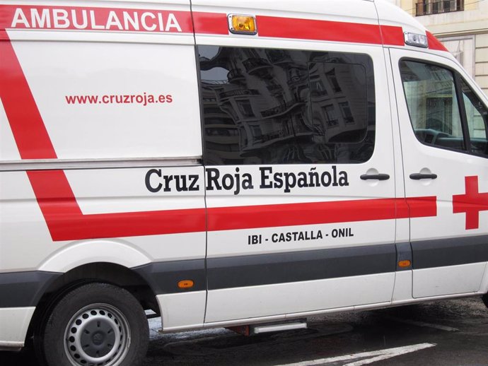 Cruz Roja, ambulancia.