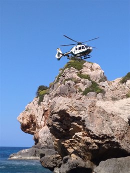 Helicpter de la Gurdia Civil