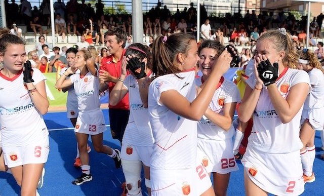 España conquista el Europeo Sub-21 femenino de hockey hierba