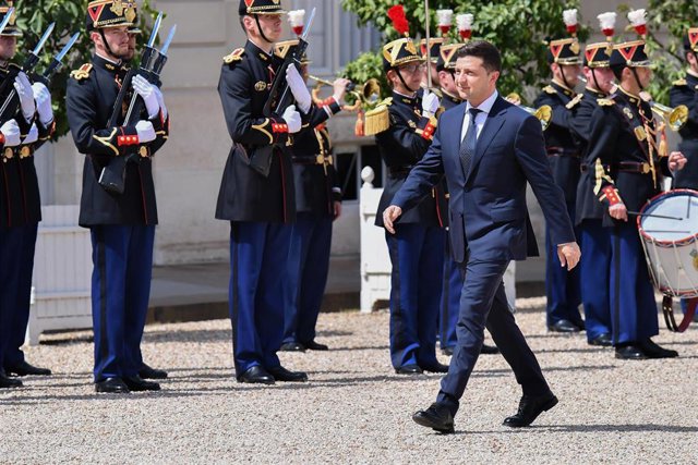 El presidente ucraniano, Volodimir Zelenski