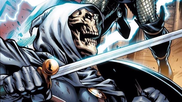 Imagen de Taskmaster, nuevo villano en Viuda Negra (Black Widow)