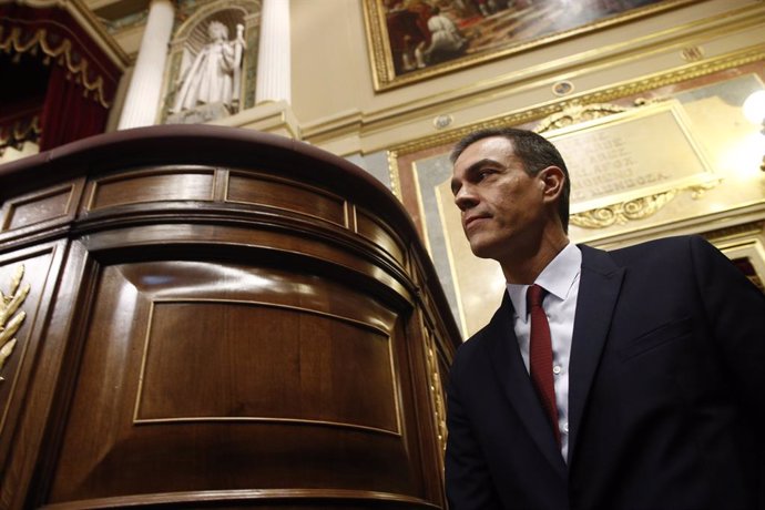 El presidentedel Govern en funcions i candidat del PSOE a la reelecció, Pedro Sánchez.