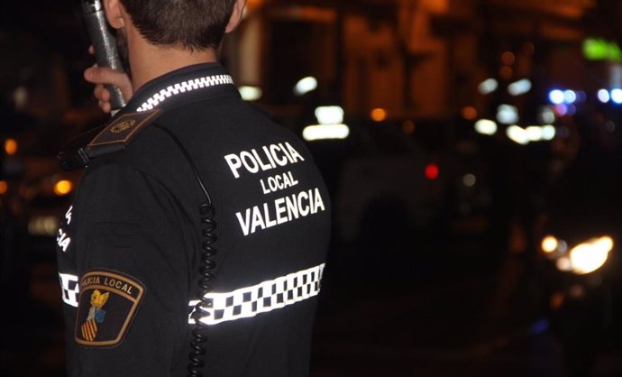 Un agent de la Policia Local de Valncia