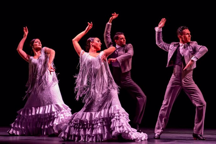 Espectáculo 'Naturalmente Flamenco' del Ballet Flamenco de Andalucía, en una imagen de archivo.