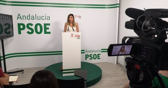 La parlamentaria andaluza por el PSOE María Márquez.