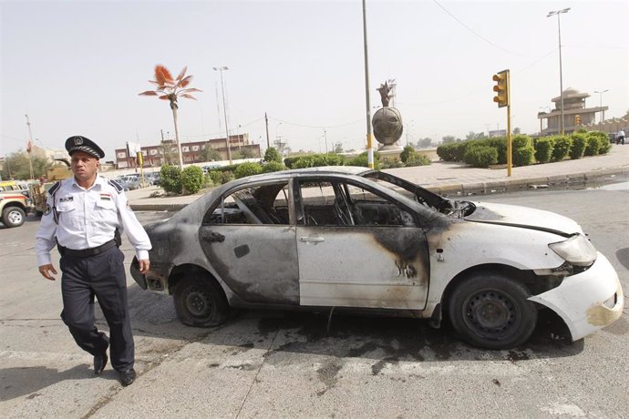 Explosión en la plaza de Nisur de Bagdad