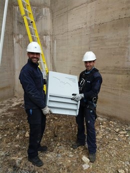 Endesa ha instalado cinco refugios para murciélagos en centrales hidráulicas ubicadas en las provincias de Granada, Jaén, Málaga y Sevilla
