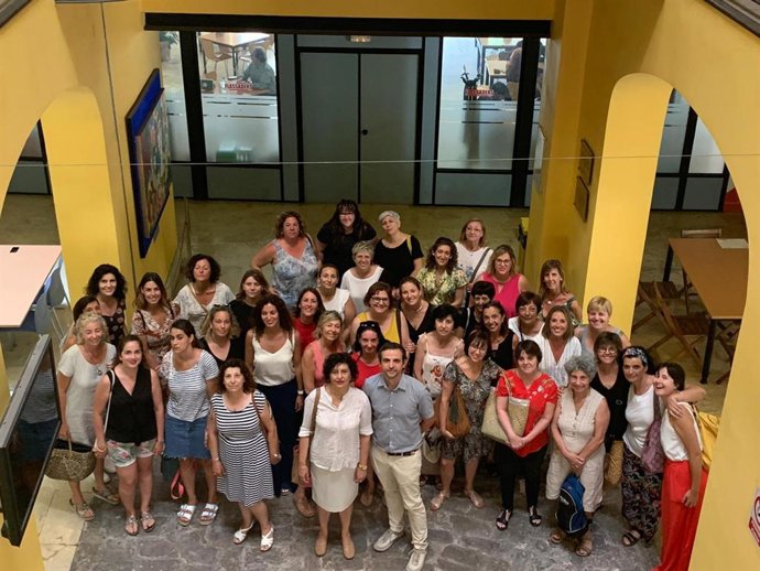 Imatge dels assistents al taller 'Aspectes psicolgics del vincle de la primera infncia. Implicacions en el context de l'escola infantil', a crrec de l'Ajuntament de Palma.