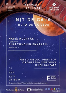 Cartel del penúltimo concierto del Festival de Bellver