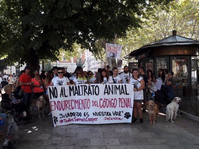 Valladolid.- Manifestación por el caso Cooper 