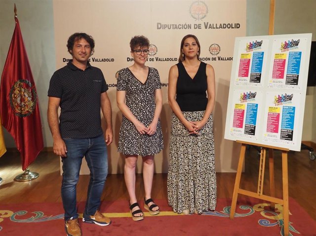 Emilio Ramos, Virginia Hernández e Inmaculada Toledano en la presentación del festival '4GATOS'.