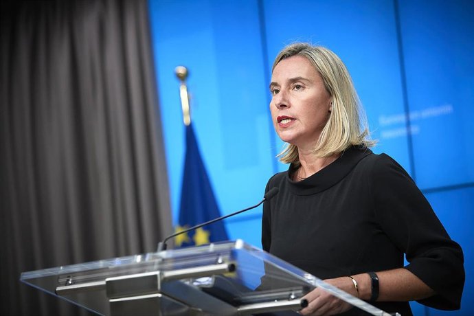 La Alta Representante de Política Exterior y de Seguridad Común de la UE, Federica Mogherini.