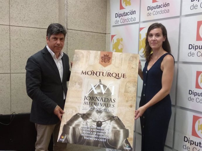 Llamas y Romero presentan las XVI Jornadas Medievales de Monturque