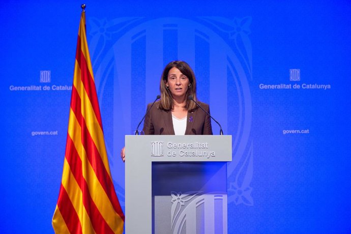 Roda De Premsa De la Consellera Meritxell Budó Després del Consell Executiu (Generalitat)