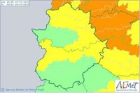 El 112 de Extremadura mantiene durante este martes la alerta amarilla por tormentas en varias comarcas