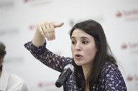 Irene Montero vota 'no' a la investidura de Sánchez porque emitió su voto telemático el lunes