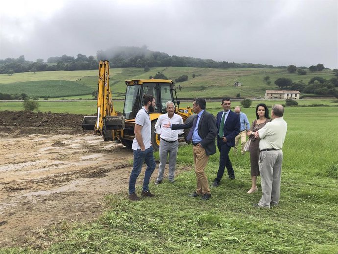 Comienzan las obras de la primera etapa del polígono industrial de Val de San Vicente
