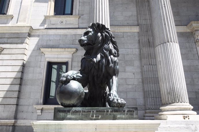 Fachada del Congreso de los Diputados