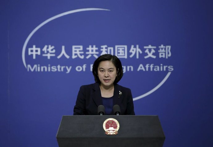 Hua Chunying, portavoz del Ministerio de Exteriores de China