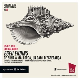 Cartel de la presentación del libro Egeu Endins