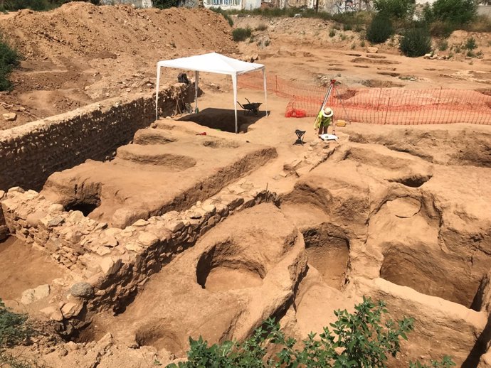 Documenten una vila romana de 2.600 metres quadrats a Badalona (Barcelona)