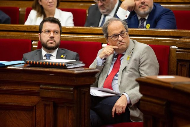 El presidente de la Generalitat, Quim Torra