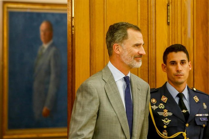Imagen de archivo del Rey Felilpe VI en el Palacio de la Zarzuela.