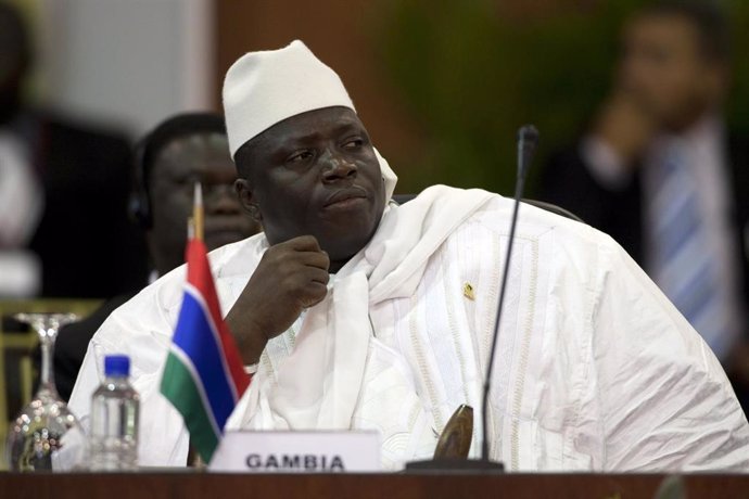 El ex presidente de Gambia Yahya Yamé